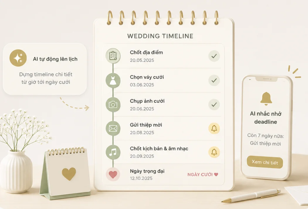 Timeline tự động