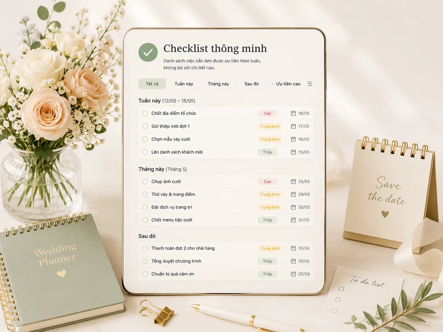 Checklist thông minh